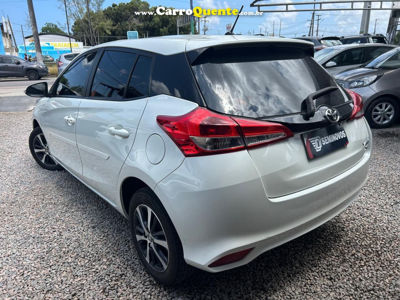 TOYOTA   YARIS XLS CONNECT 1.5 FLEX 16V 5P AUT.   BRANCO 2020 1.5 FLEX - Loja
