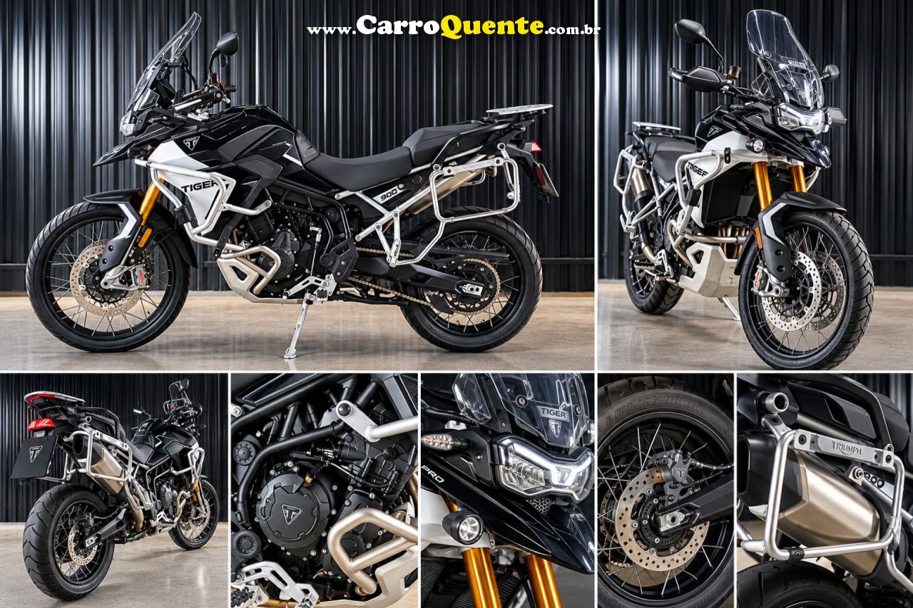 TRIUMPH   TIGER 900 RALLY PRO   PRETO 2025 900 GASOLINA - Loja