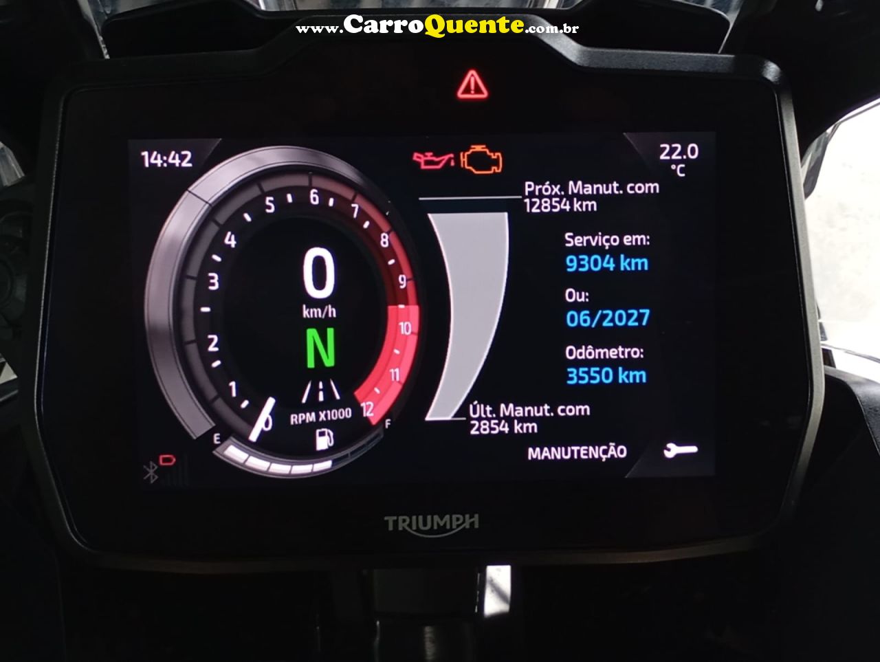TRIUMPH   TIGER 900 RALLY PRO   PRETO 2025 900 GASOLINA - Loja