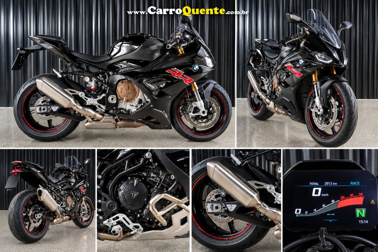 BMW   S1000 RR   PRETO 2022 1000 GASOLINA - Loja