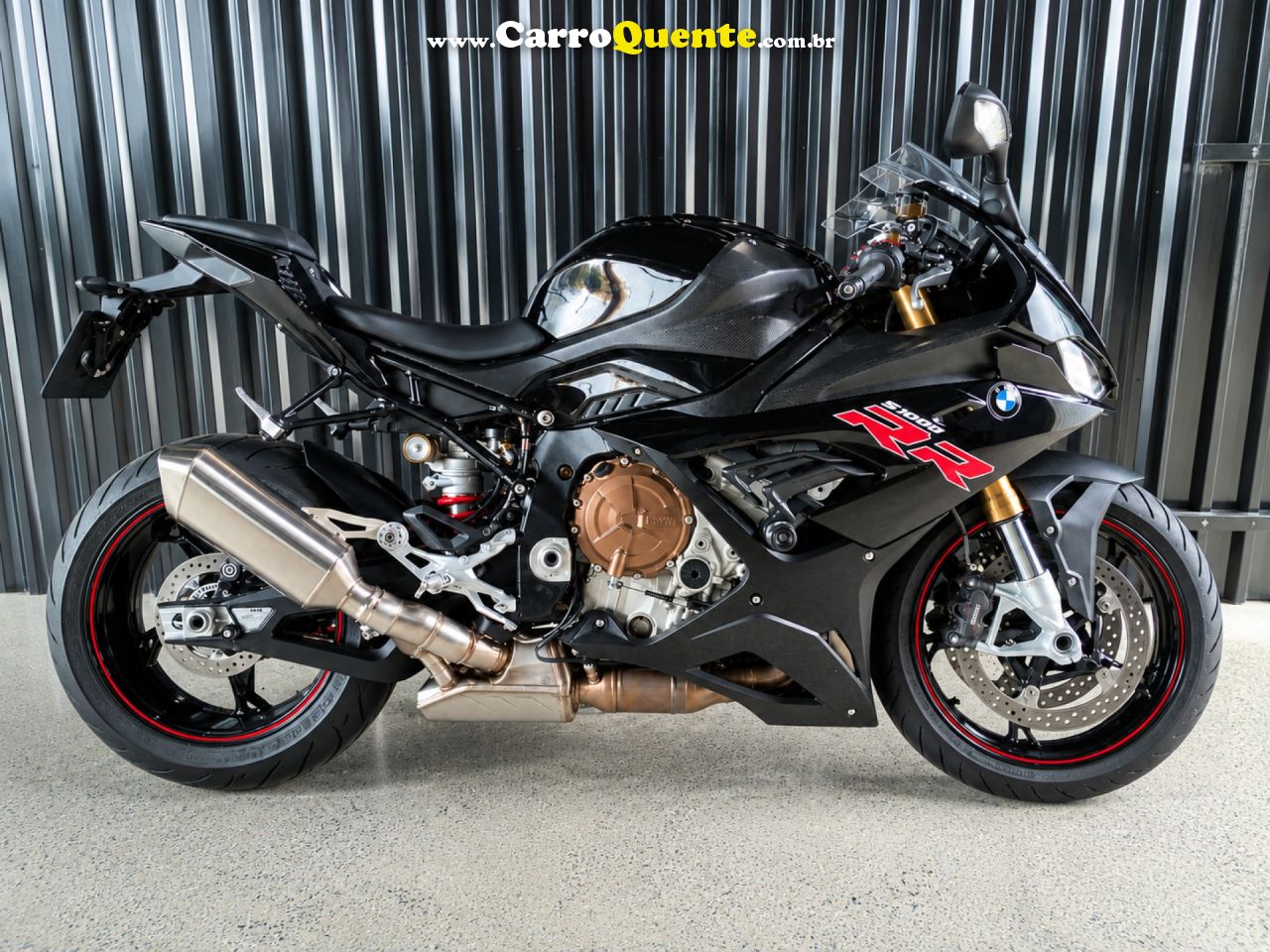 BMW   S1000 RR   PRETO 2022 1000 GASOLINA - Loja