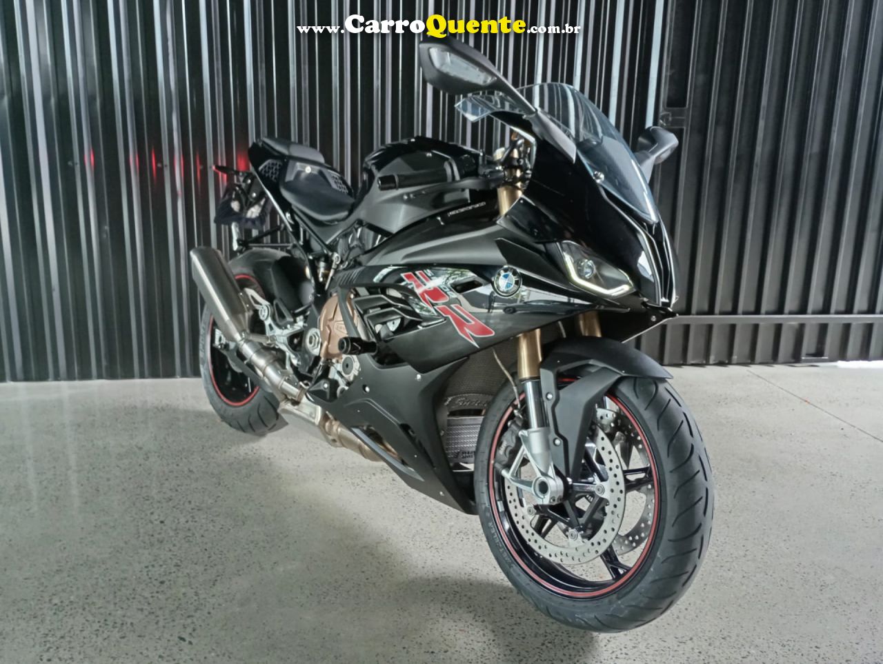 BMW   S1000 RR   PRETO 2022 1000 GASOLINA - Loja