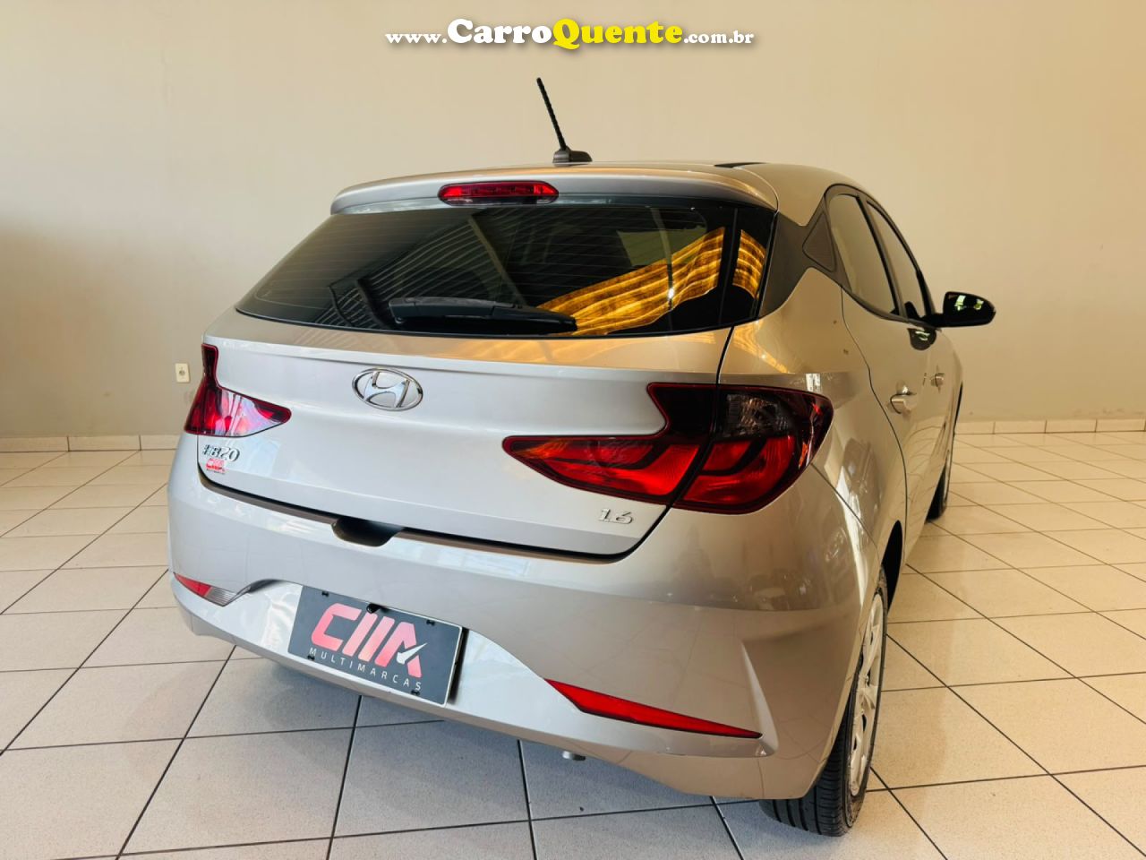 HYUNDAI   HB20X VISION 1.6 FLEX 16V AUT.   PRATA 2020 1.6 FLEX - Loja