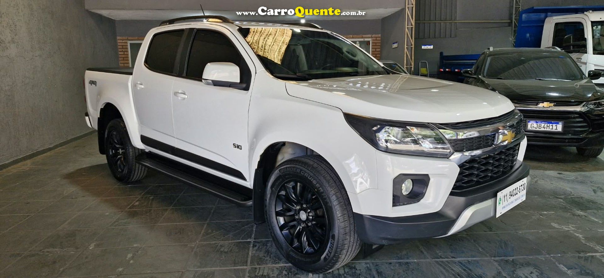 CHEVROLET   S10 PICK-UP LT 2.8 TDI 4X4 CD DIESEL AUT   BRANCO 2023 2.8 DIESEL - Loja