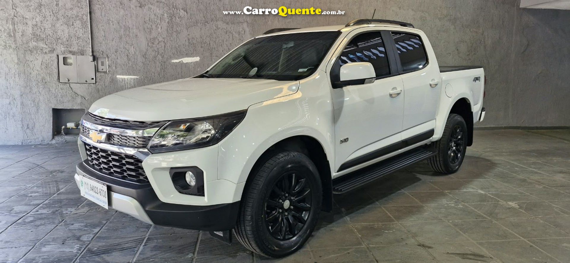 CHEVROLET   S10 PICK-UP LT 2.8 TDI 4X4 CD DIESEL AUT   BRANCO 2023 2.8 DIESEL - Loja