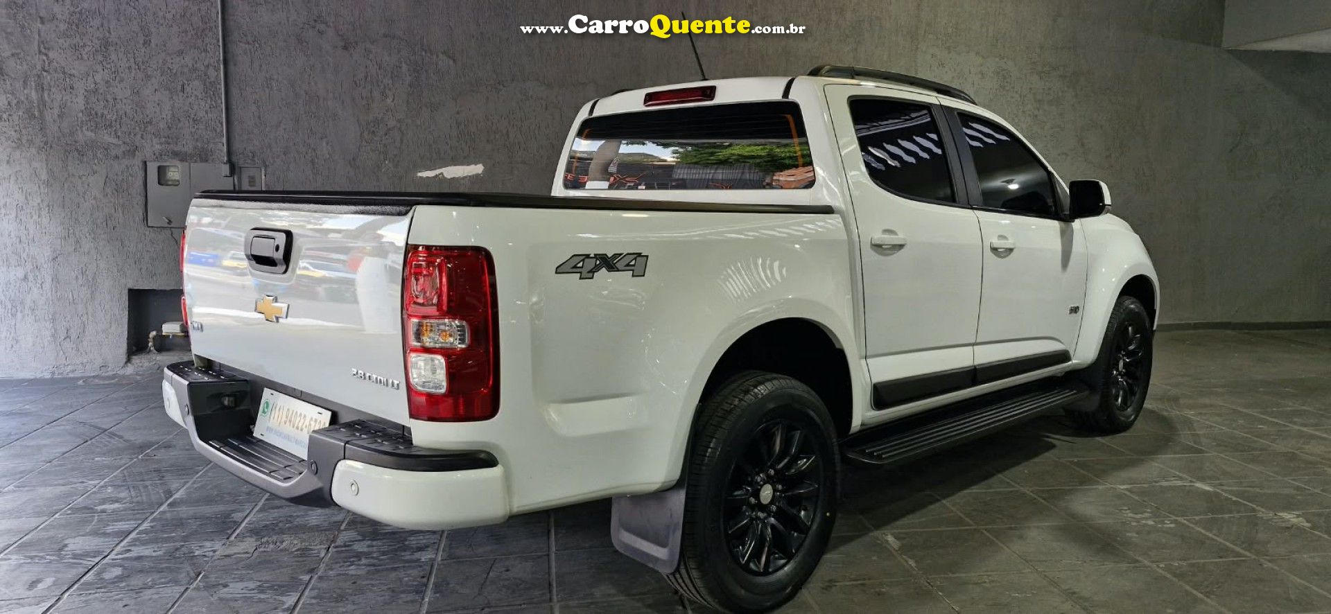 CHEVROLET   S10 PICK-UP LT 2.8 TDI 4X4 CD DIESEL AUT   BRANCO 2023 2.8 DIESEL - Loja