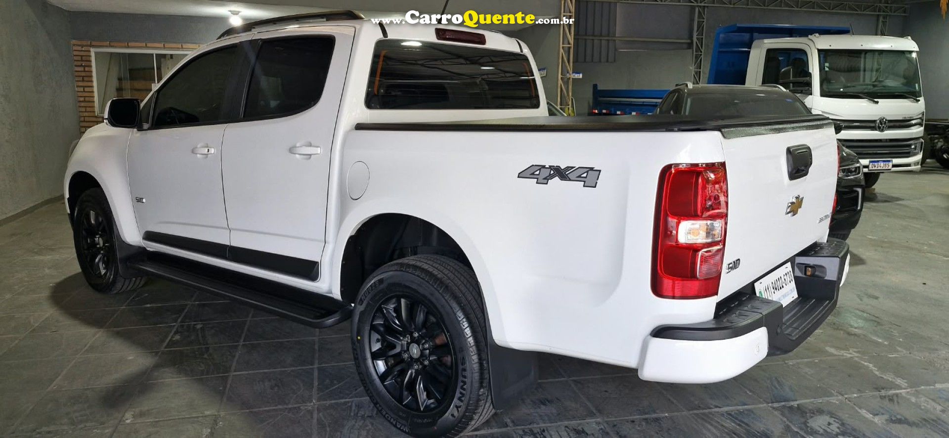 CHEVROLET   S10 PICK-UP LT 2.8 TDI 4X4 CD DIESEL AUT   BRANCO 2023 2.8 DIESEL - Loja