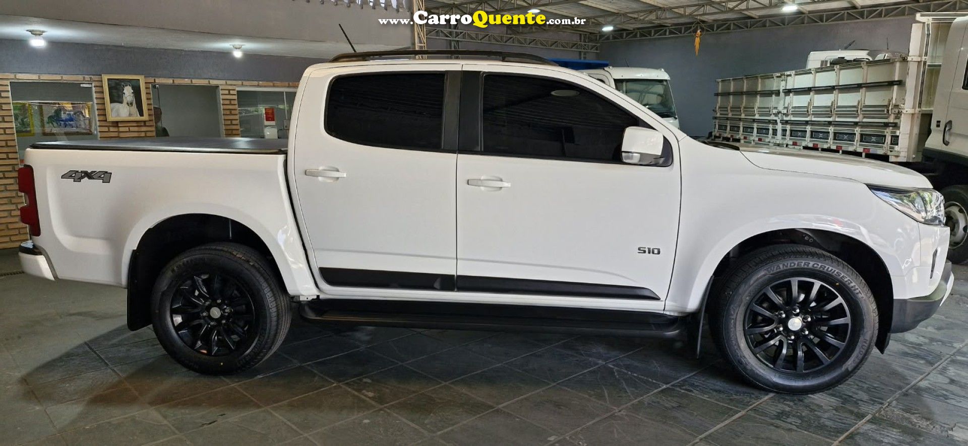 CHEVROLET   S10 PICK-UP LT 2.8 TDI 4X4 CD DIESEL AUT   BRANCO 2023 2.8 DIESEL - Loja