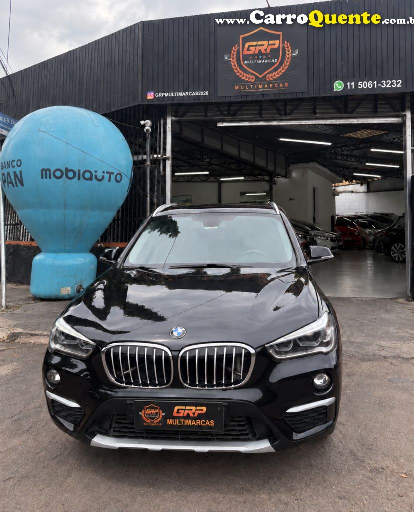 BMW   X1 SDRIVE 20I X-LINE 2.0 TB ACTIVE FLEX   PRETO 2016 2.0 FLEX - Loja