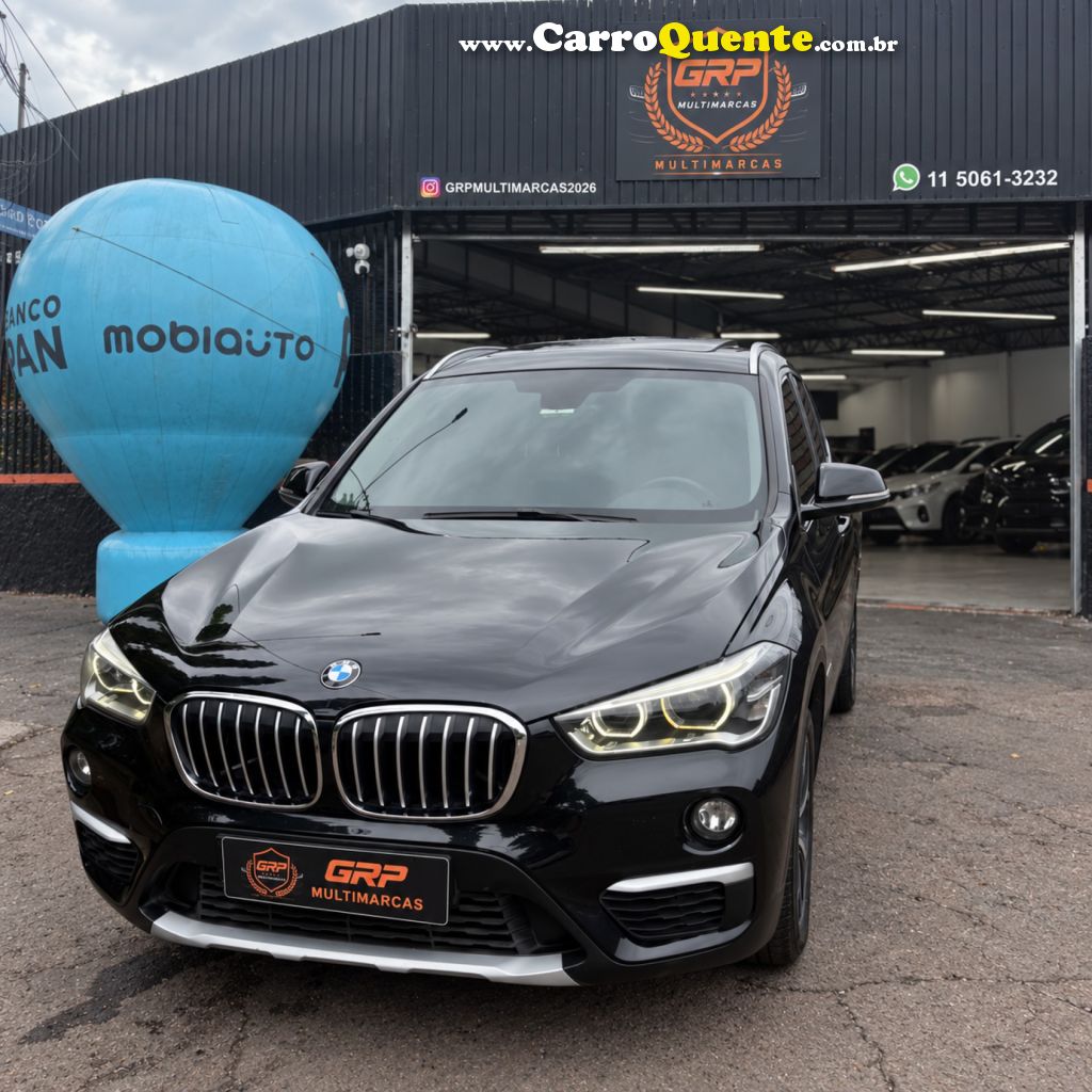 BMW   X1 SDRIVE 20I X-LINE 2.0 TB ACTIVE FLEX   PRETO 2016 2.0 FLEX - Loja