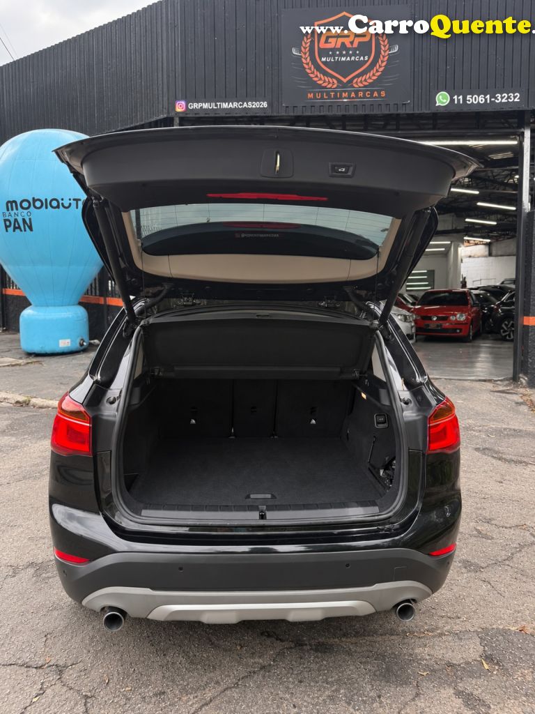 BMW   X1 SDRIVE 20I X-LINE 2.0 TB ACTIVE FLEX   PRETO 2016 2.0 FLEX - Loja