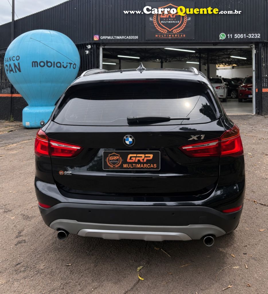 BMW   X1 SDRIVE 20I X-LINE 2.0 TB ACTIVE FLEX   PRETO 2016 2.0 FLEX - Loja