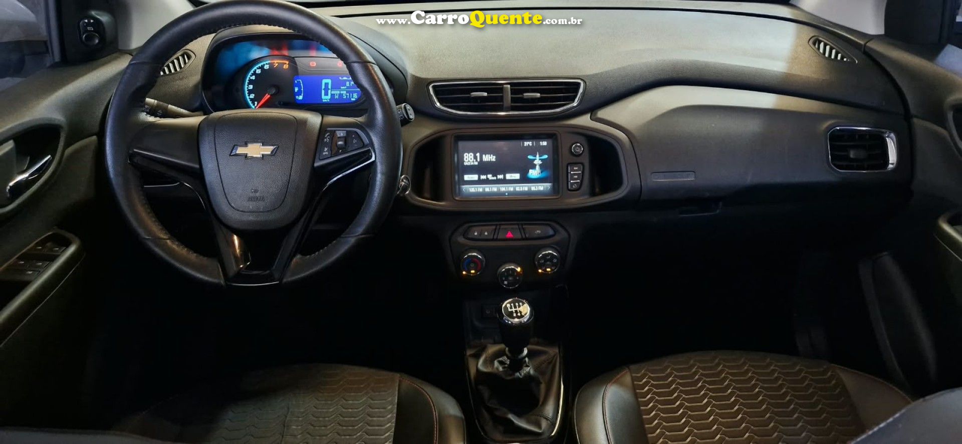 CHEVROLET   ONIX HATCH LTZ 1.4 8V FLEXPOWER 5P MEC.   PRATA 2018 1.4 FLEX - Loja