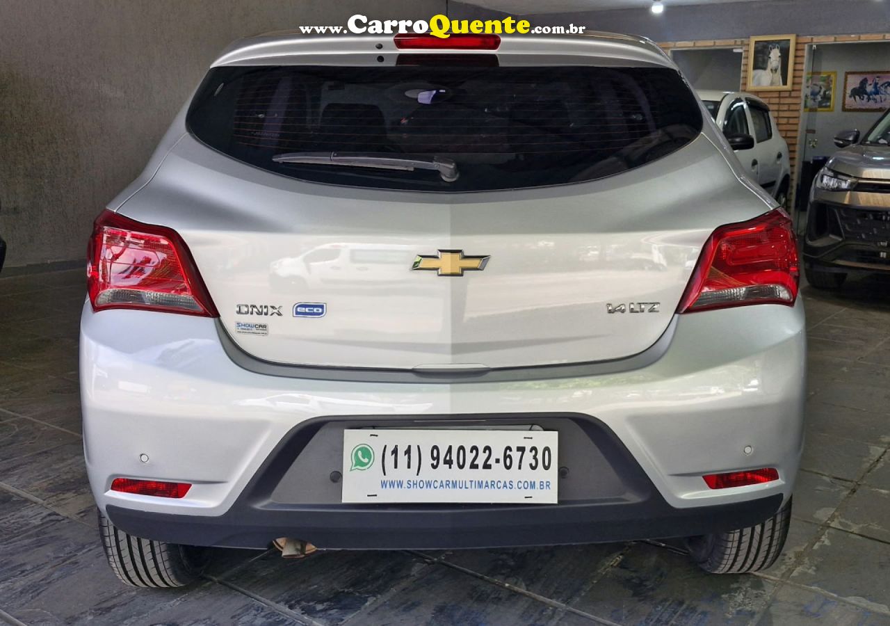 CHEVROLET   ONIX HATCH LTZ 1.4 8V FLEXPOWER 5P MEC.   PRATA 2018 1.4 FLEX - Loja