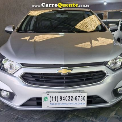 CHEVROLET   ONIX HATCH LTZ 1.4 8V FLEXPOWER 5P MEC.   PRATA 2018 1.4 FLEX