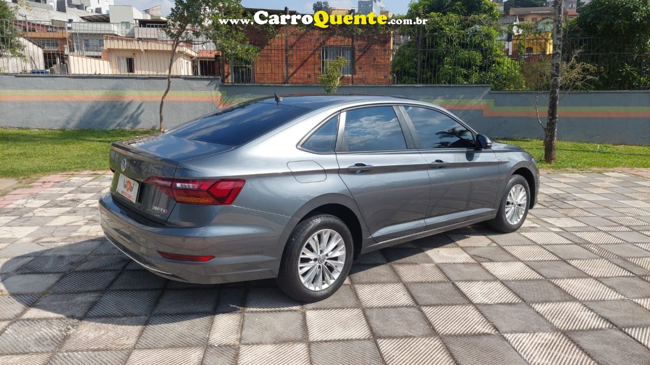 VOLKSWAGEN   JETTA 250 TSI 1.4 FLEX 16V AUT.   CINZA 2019 1.4 GASOLINA - Loja