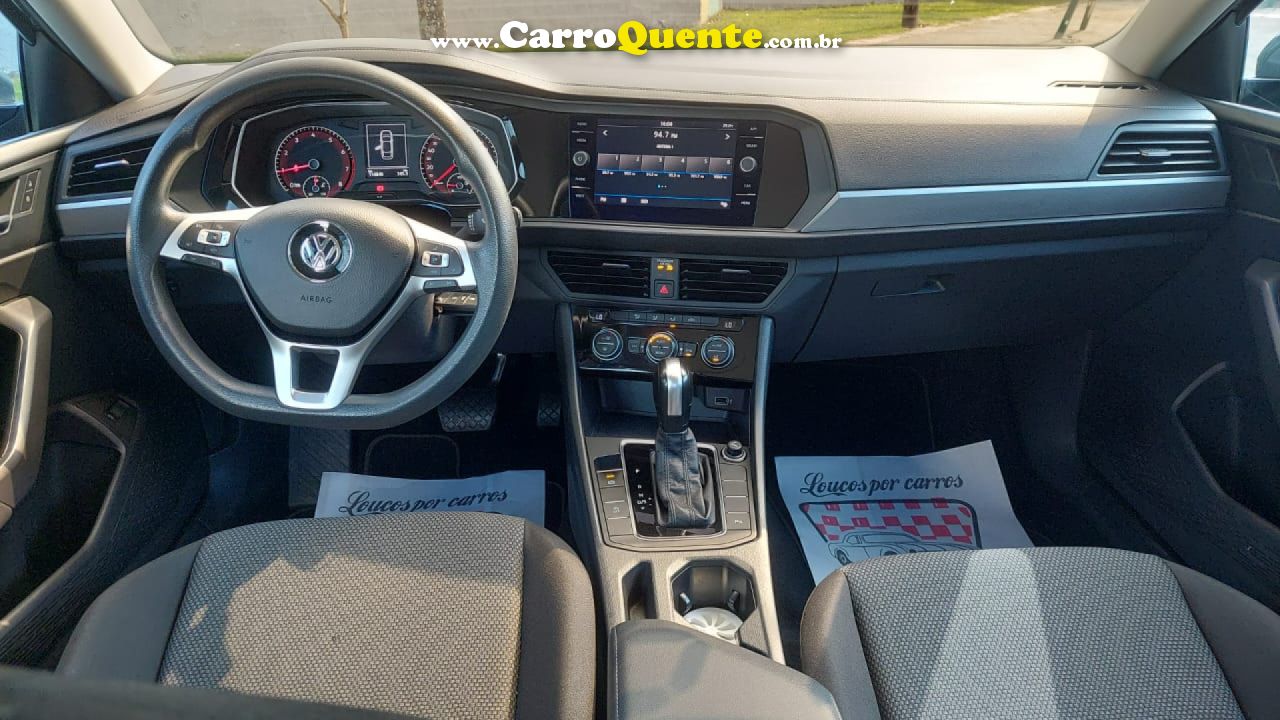 VOLKSWAGEN   JETTA 250 TSI 1.4 FLEX 16V AUT.   CINZA 2019 1.4 GASOLINA - Loja