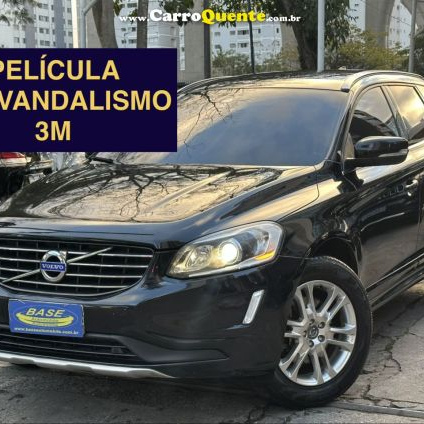VOLVO   VOLVO XC60 2.0 T5 DYNAMIC FWD TURBO GASOLINA 4P AUTOMÁTICO   PRETO 2014 2.0 T GASOLINA