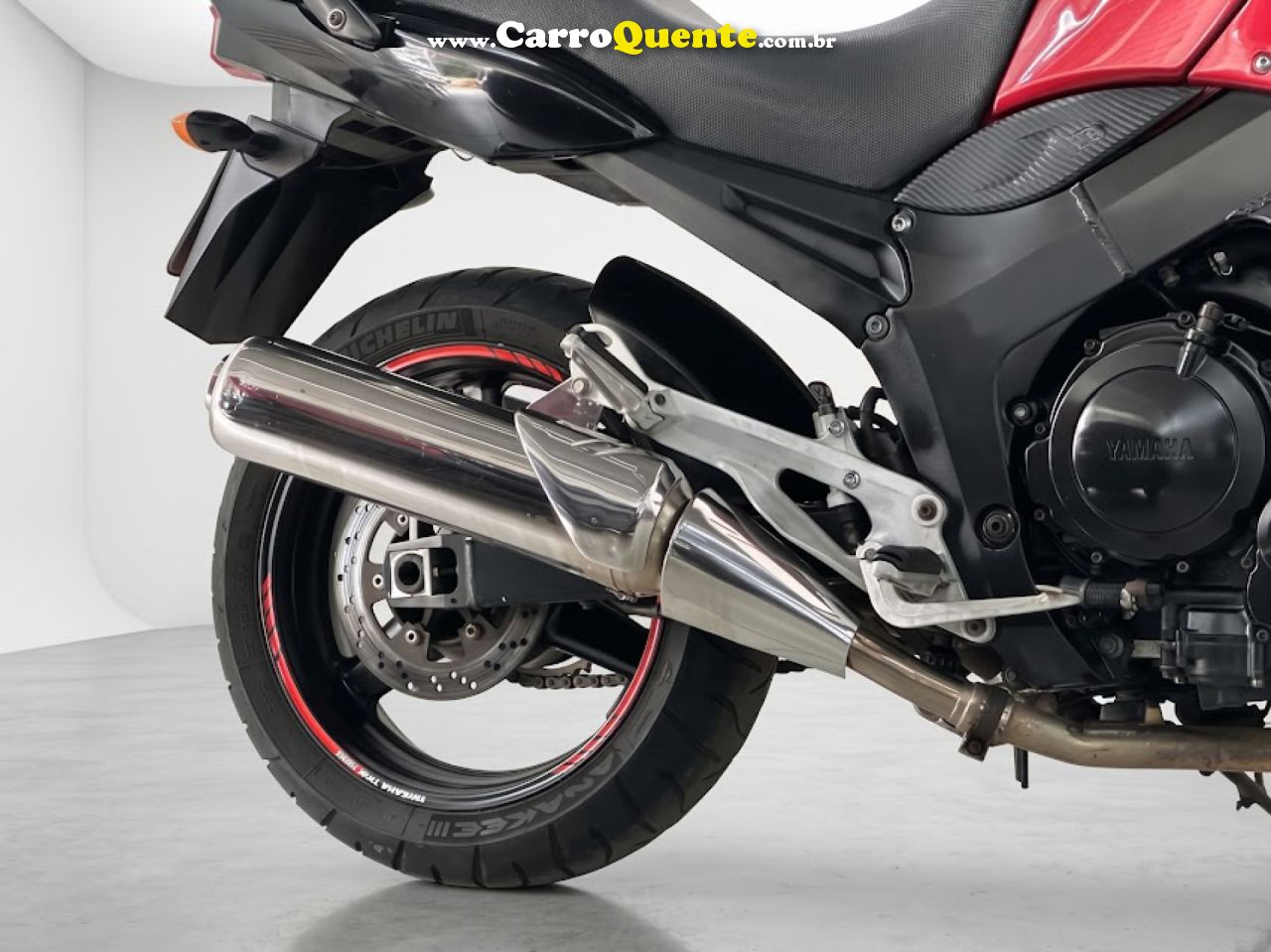 YAMAHA    TDM TWIN 900   VERMELHO 2007 900cc GASOLINA - Loja