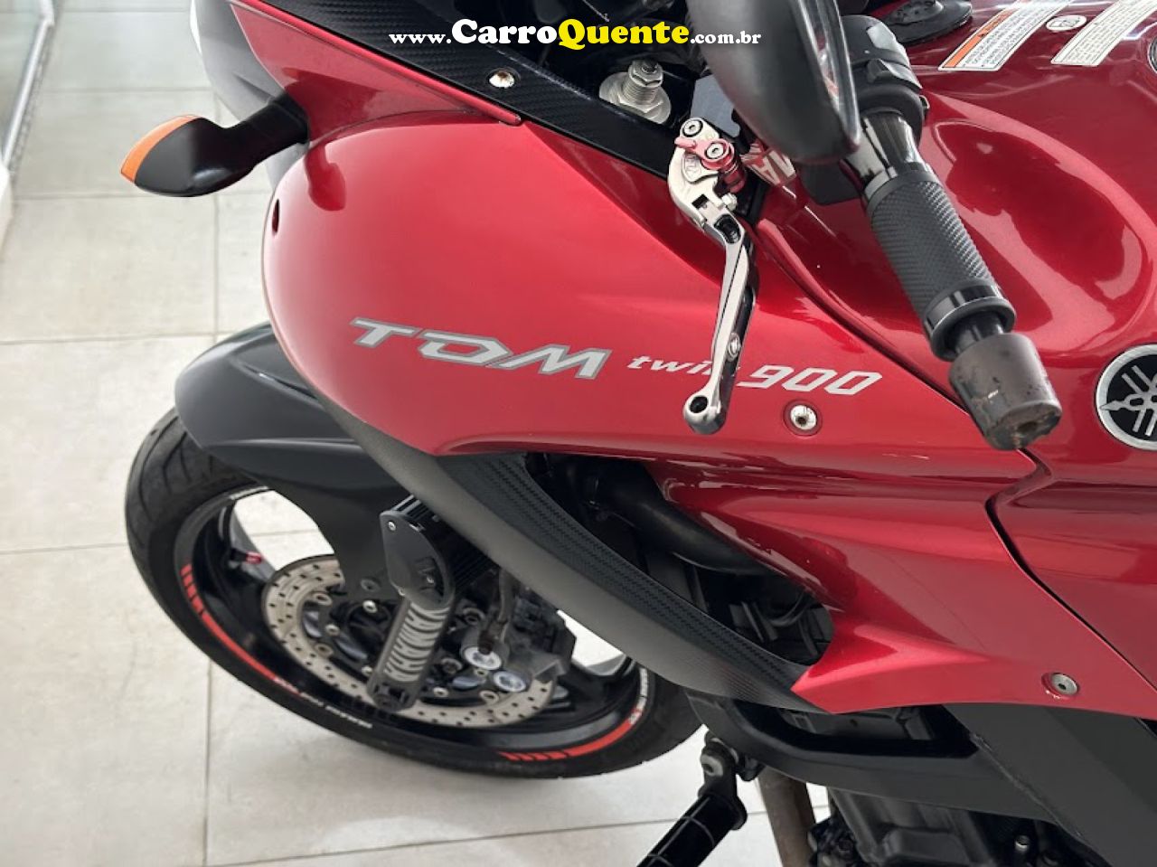YAMAHA    TDM TWIN 900   VERMELHO 2007 900cc GASOLINA - Loja