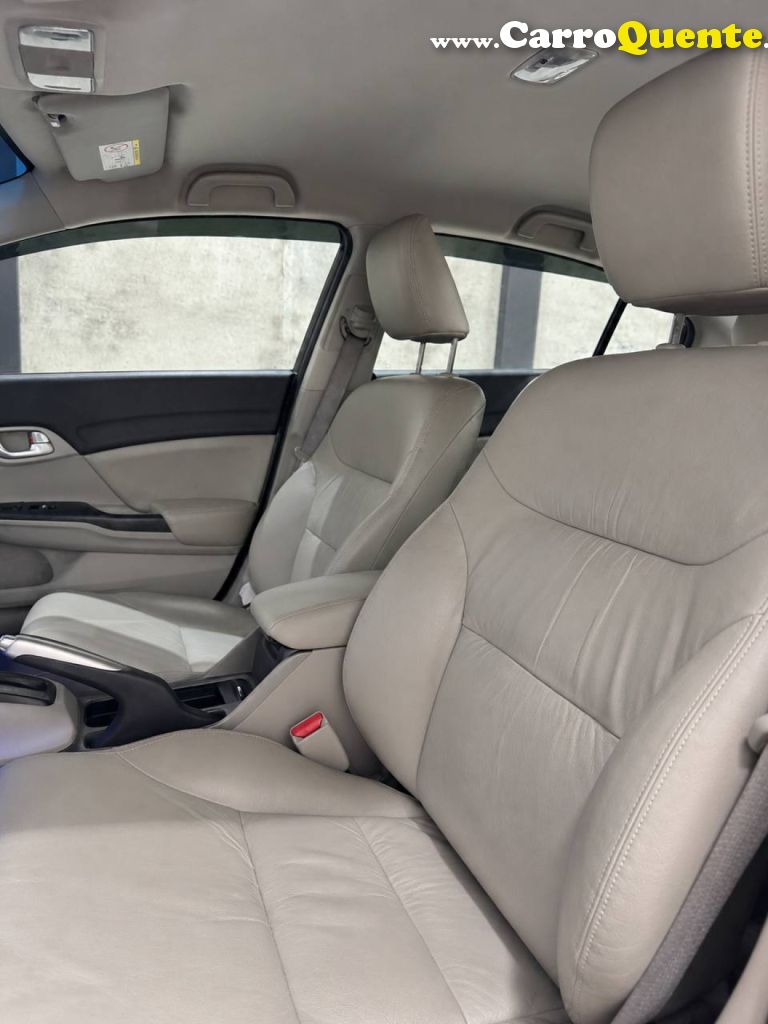 HONDA   CIVIC SEDAN LXR 2.0 FLEXONE 16V AUT. 4P   CINZA 2016 2.0 FLEX - Loja