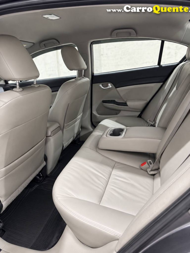 HONDA   CIVIC SEDAN LXR 2.0 FLEXONE 16V AUT. 4P   CINZA 2016 2.0 FLEX - Loja