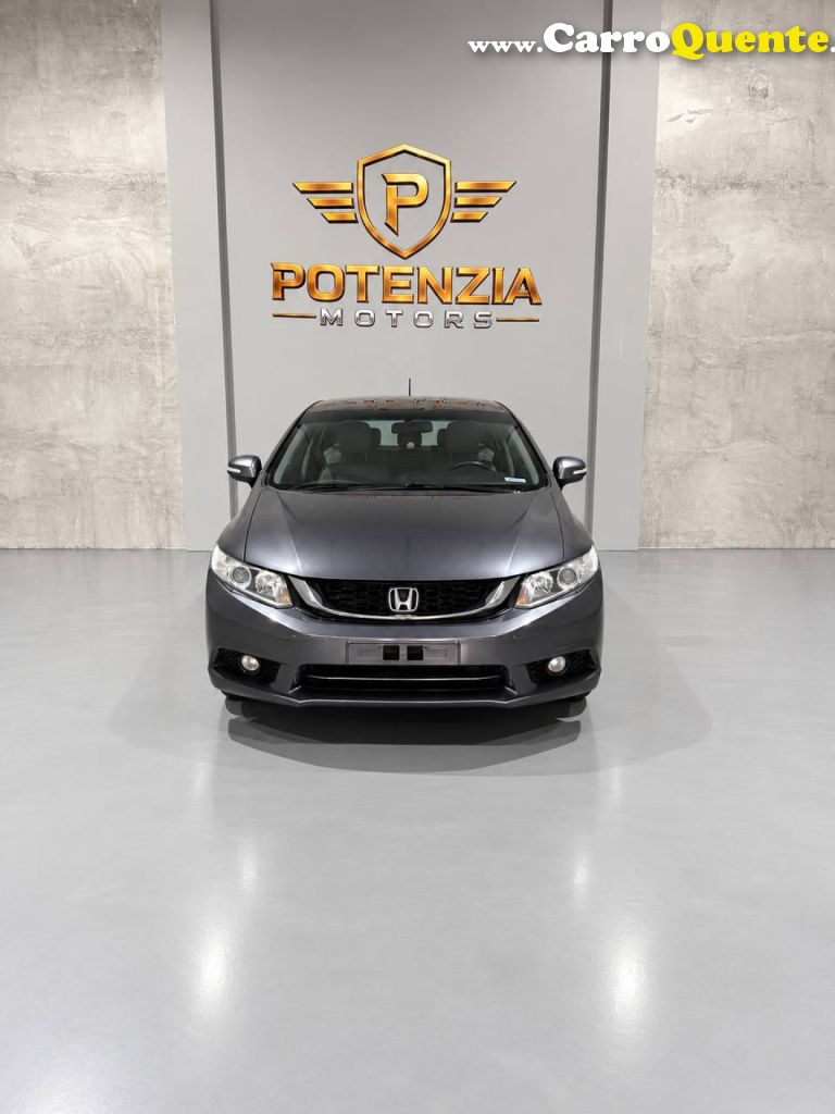 HONDA   CIVIC SEDAN LXR 2.0 FLEXONE 16V AUT. 4P   CINZA 2016 2.0 FLEX - Loja