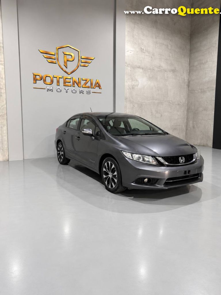 HONDA   CIVIC SEDAN LXR 2.0 FLEXONE 16V AUT. 4P   CINZA 2016 2.0 FLEX - Loja