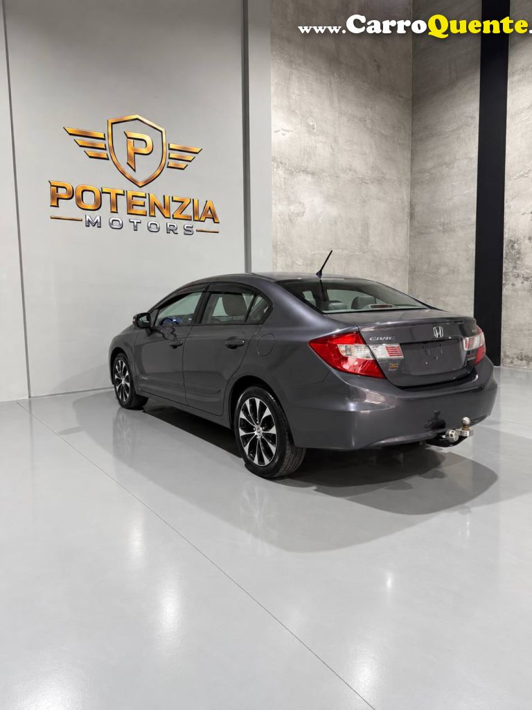 HONDA   CIVIC SEDAN LXR 2.0 FLEXONE 16V AUT. 4P   CINZA 2016 2.0 FLEX - Loja