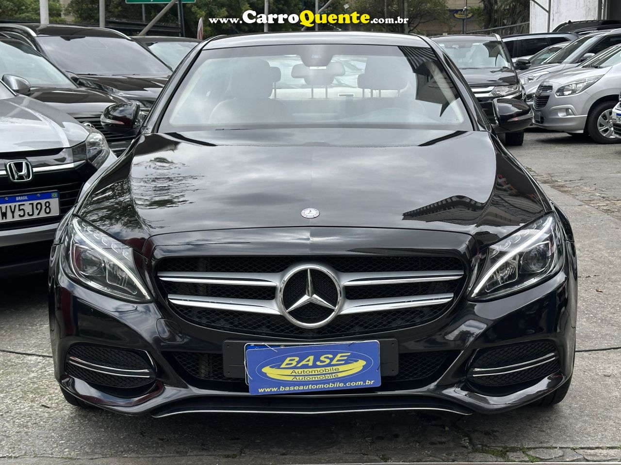 MERCEDES-BENZ   C-180 CGI AVANT. 1.61.6 FLEXTB 16V AUT.   PRETO 2015 1.6 T GASOLINA - Loja