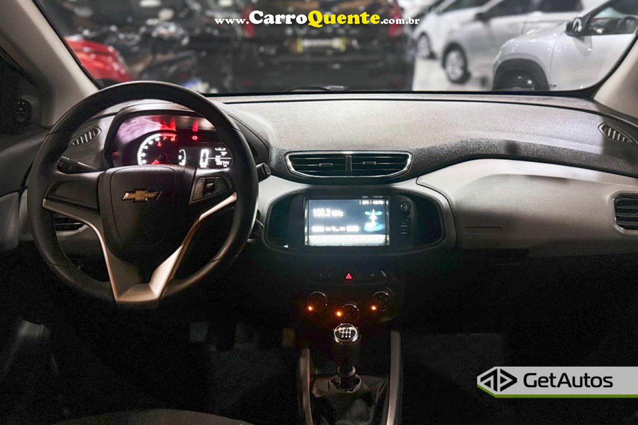 CHEVROLET   ONIX HATCH LT 1.4 8V FLEXPOWER 5P MEC.   PRETO 2019 1.4 FLEX - Loja