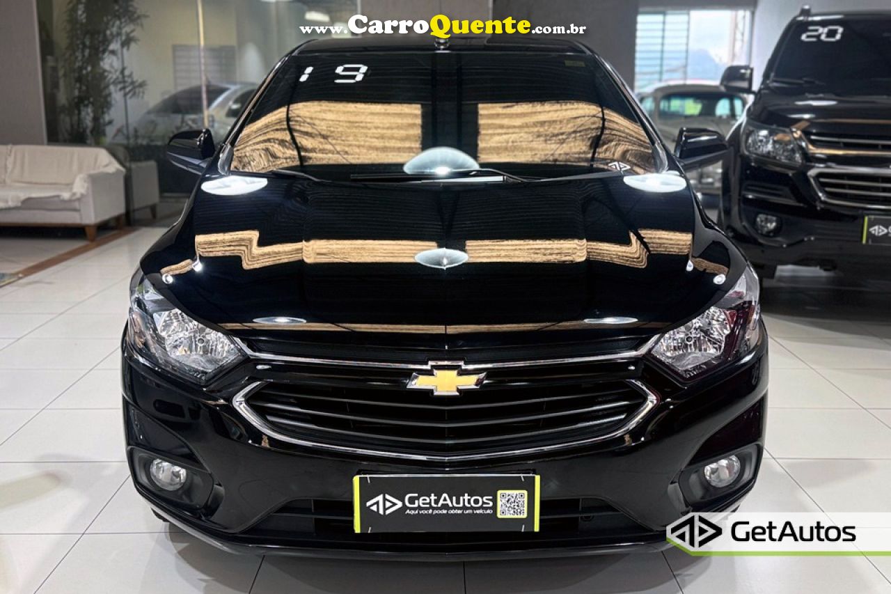 CHEVROLET   ONIX HATCH LT 1.4 8V FLEXPOWER 5P MEC.   PRETO 2019 1.4 FLEX - Loja