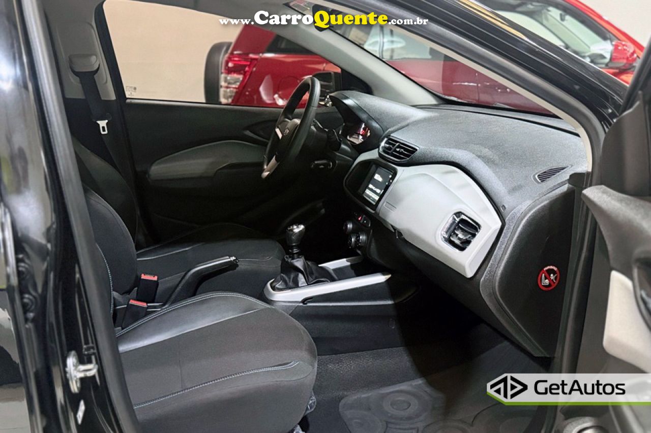 CHEVROLET   ONIX HATCH LT 1.4 8V FLEXPOWER 5P MEC.   PRETO 2019 1.4 FLEX - Loja