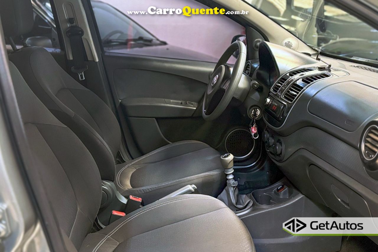 FIAT   GRAND SIENA ATTRAC. 1.4 EVO F.FLEX 8V   CINZA 2013 1.4 FLEX - Loja