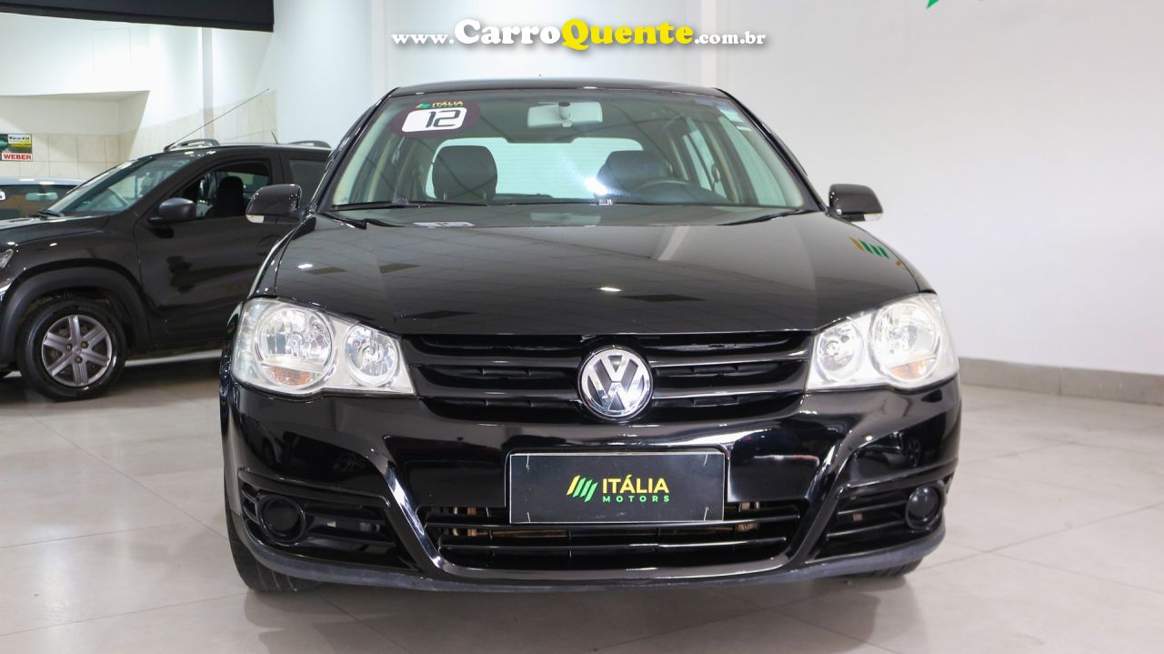 VOLKSWAGEN   GOLF 1.6 MI TOTAL FLEX 8V 4P   PRETO 2012 1.6 FLEX - Loja