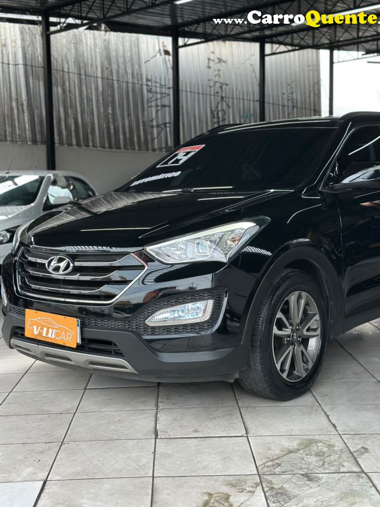 HYUNDAI   GRAND SANTA FÉ  3.3 V6 4X4 TIPTRONIC   PRETO 2014 3.3 GASOLINA - Loja