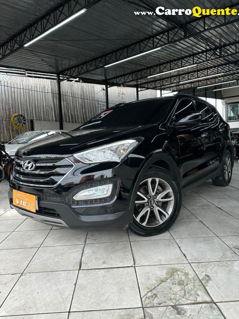 HYUNDAI   GRAND SANTA FÉ  3.3 V6 4X4 TIPTRONIC   PRETO 2014 3.3 GASOLINA - Loja