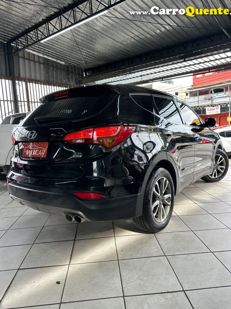 HYUNDAI   GRAND SANTA FÉ  3.3 V6 4X4 TIPTRONIC   PRETO 2014 3.3 GASOLINA - Loja