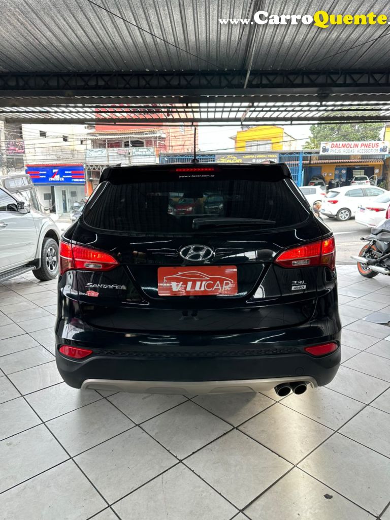 HYUNDAI   GRAND SANTA FÉ  3.3 V6 4X4 TIPTRONIC   PRETO 2014 3.3 GASOLINA - Loja