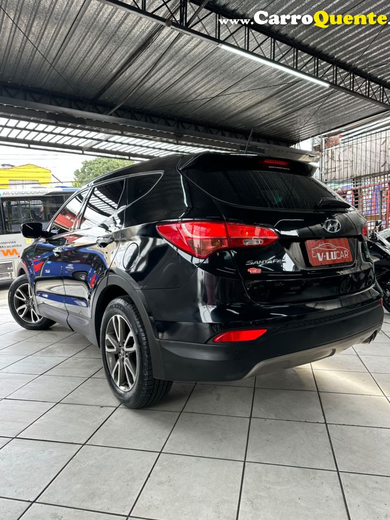 HYUNDAI   GRAND SANTA FÉ  3.3 V6 4X4 TIPTRONIC   PRETO 2014 3.3 GASOLINA - Loja