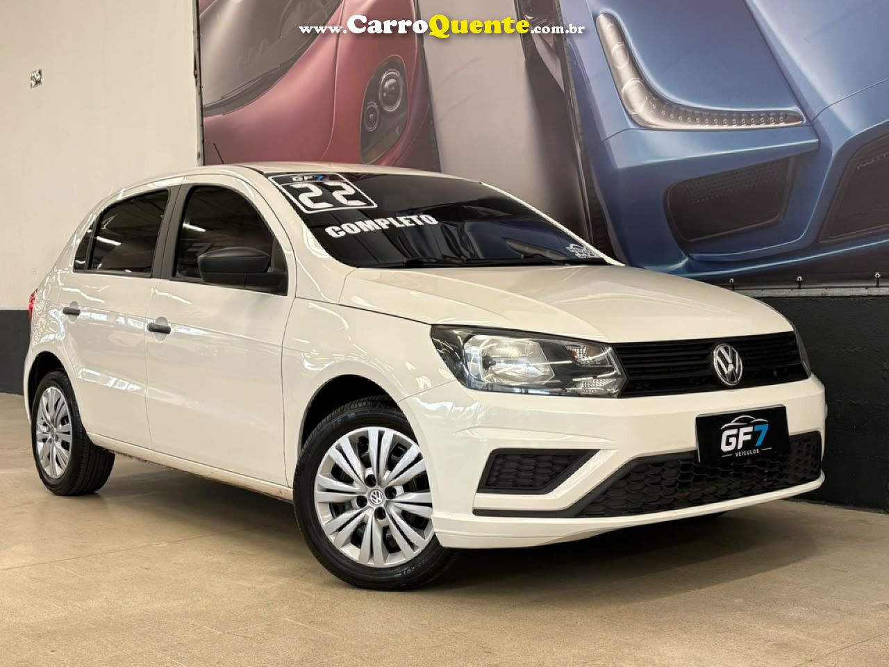 VOLKSWAGEN   GOL 1.6 MSI FLEX 8V 5P   BRANCO 2022 1.6 FLEX - Loja