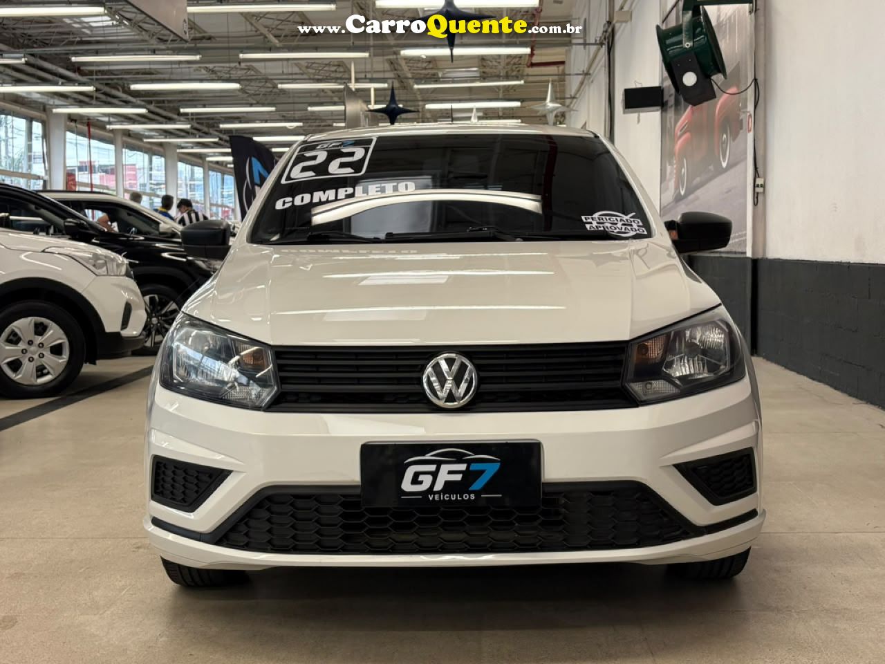 VOLKSWAGEN   GOL 1.6 MSI FLEX 8V 5P   BRANCO 2022 1.6 FLEX - Loja