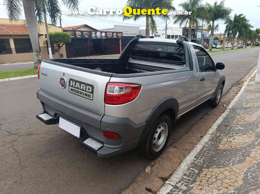 Fiat STRADA 1.4 MPI HARD WORKING CS 8V FLEX 2P MANUAL - Loja