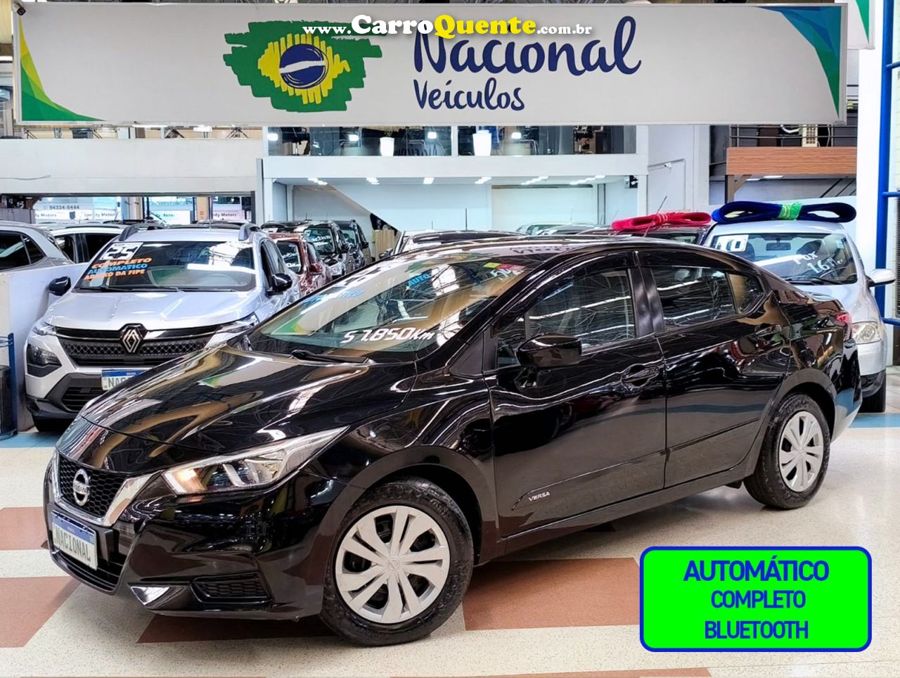NISSAN VERSA 2022 1.6 SENSE AUTOMÁTIICO COMPLETO 2022 - Loja