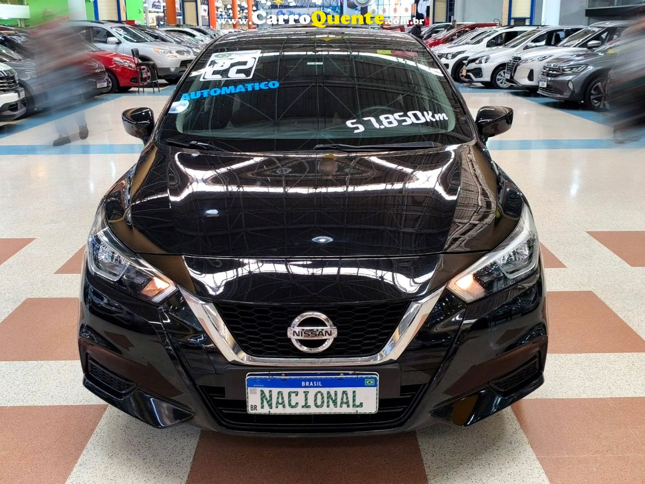 NISSAN VERSA 2022 1.6 SENSE AUTOMÁTIICO COMPLETO 2022 - Loja