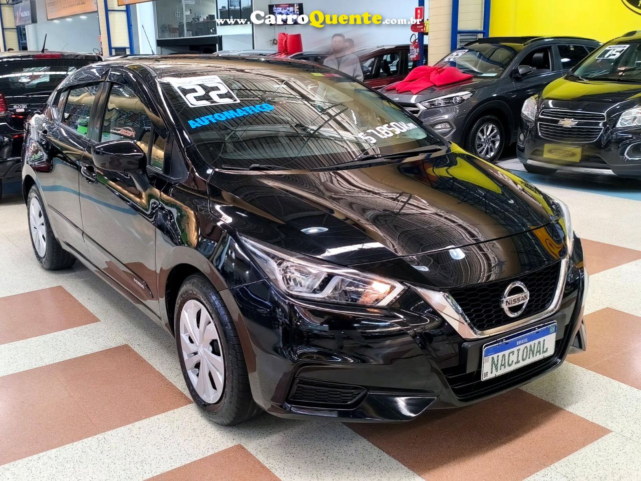 NISSAN VERSA 2022 1.6 SENSE AUTOMÁTIICO COMPLETO 2022 - Loja