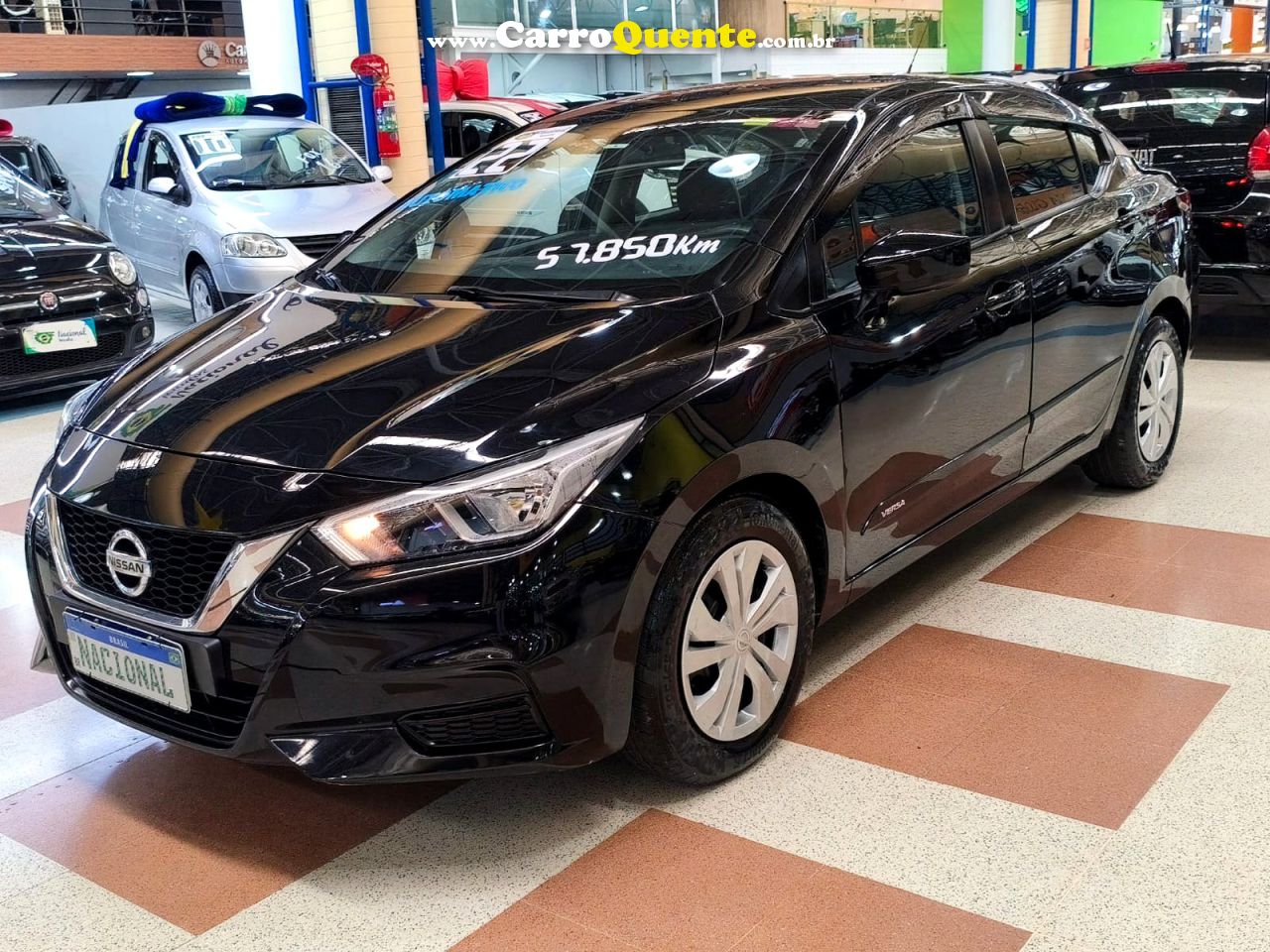 NISSAN VERSA 2022 1.6 SENSE AUTOMÁTIICO COMPLETO 2022 - Loja