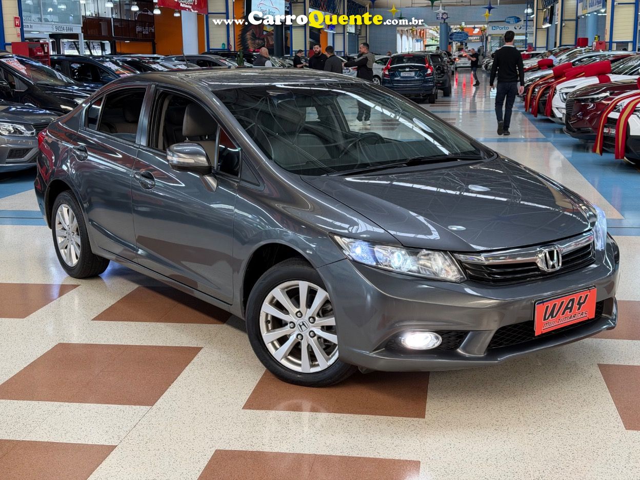 HONDA CIVIC 2.0 LXR 16V 2014 - Loja