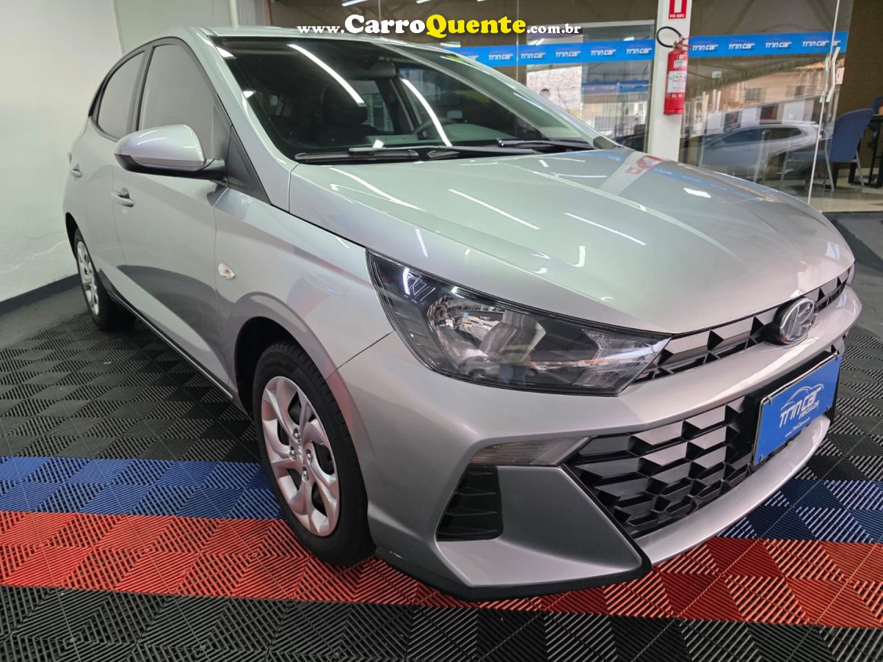 HYUNDAI   HB20 SENSE PLUS1.0 FLEX 12V MEC.   PRATA 2025 1.0 FLEX - Loja