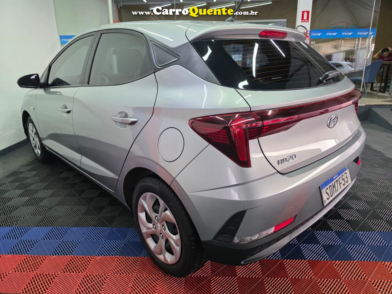 HYUNDAI   HB20 SENSE PLUS1.0 FLEX 12V MEC.   PRATA 2025 1.0 FLEX - Loja